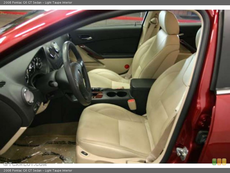 Light Taupe Interior Photo for the 2008 Pontiac G6 GT Sedan #47241983