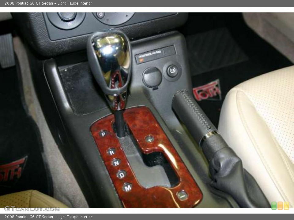 Light Taupe Interior Transmission for the 2008 Pontiac G6 GT Sedan #47242088