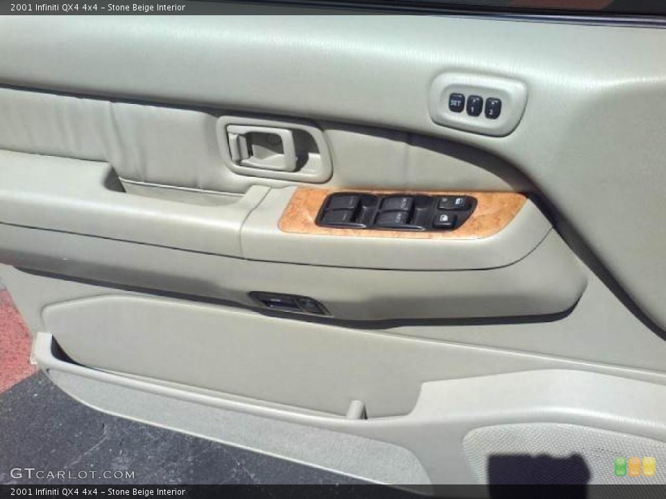 Stone Beige Interior Door Panel for the 2001 Infiniti QX4 4x4 #47242343