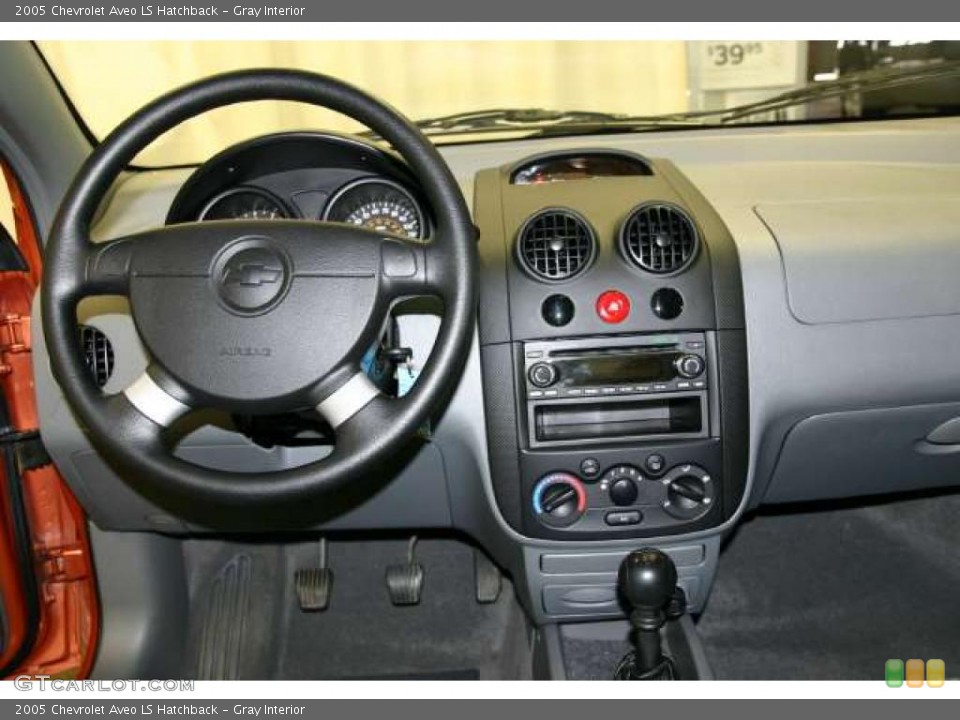 Gray Interior Dashboard for the 2005 Chevrolet Aveo LS Hatchback #47242736