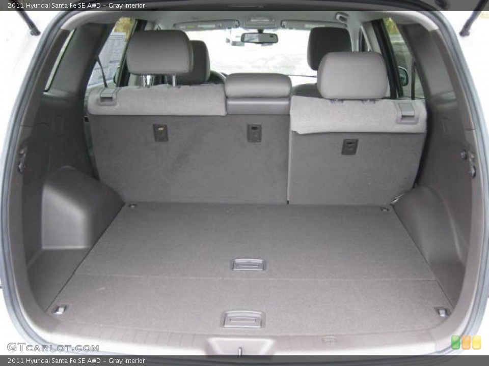 Gray Interior Trunk for the 2011 Hyundai Santa Fe SE AWD #47242949
