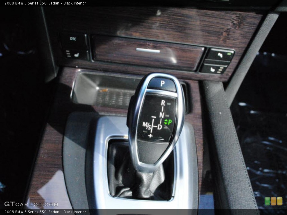 Black Interior Transmission for the 2008 BMW 5 Series 550i Sedan #47243180