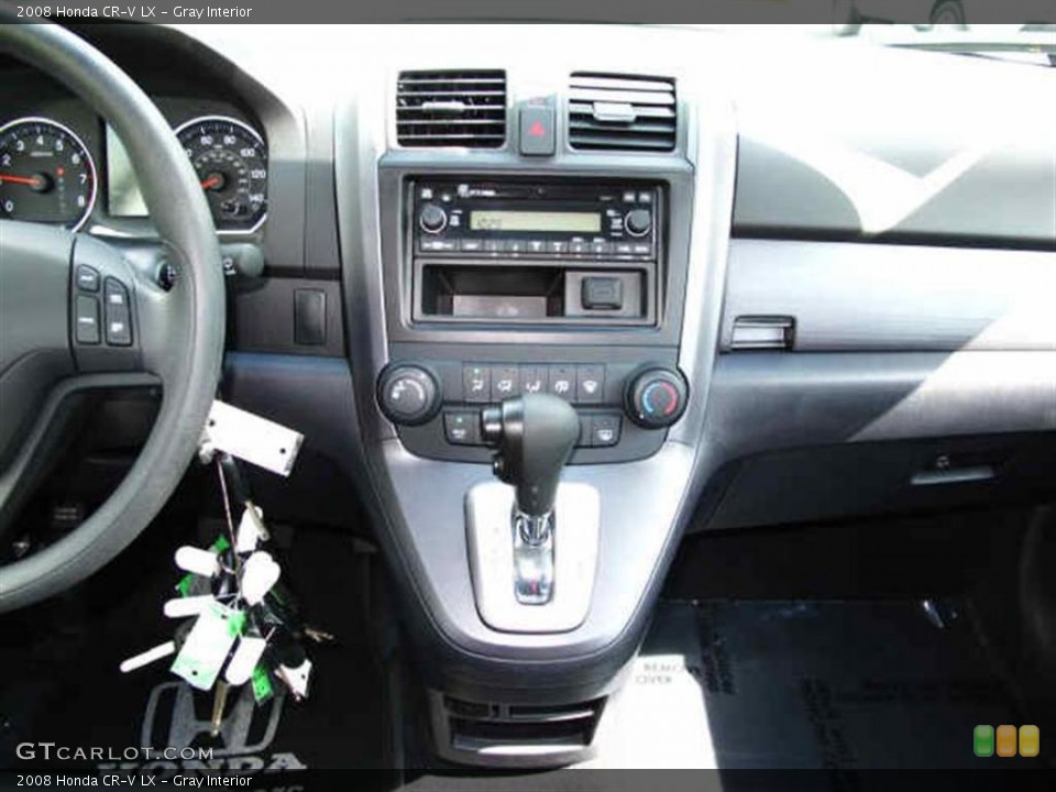 Gray Interior Controls for the 2008 Honda CR-V LX #47244245