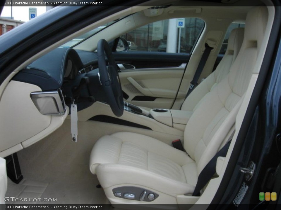 Yachting Blue/Cream Interior Photo for the 2010 Porsche Panamera S #47244536