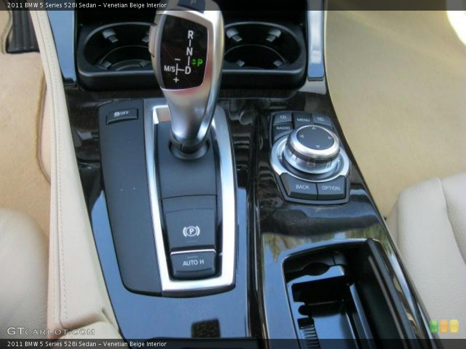 Venetian Beige Interior Transmission for the 2011 BMW 5 Series 528i Sedan #47244566