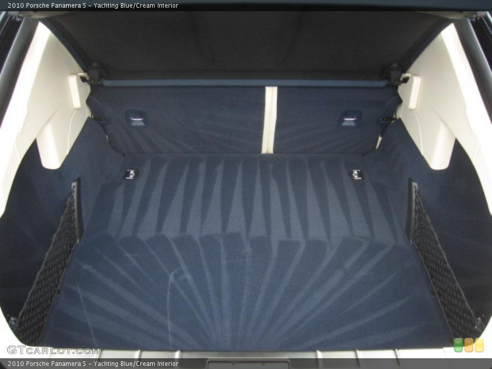 Yachting Blue/Cream Interior Trunk for the 2010 Porsche Panamera S #47244572