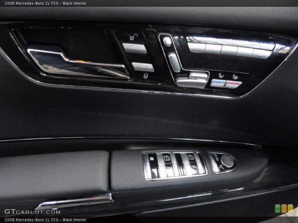 Black Interior Controls for the 2008 Mercedes-Benz CL 550 #47244668