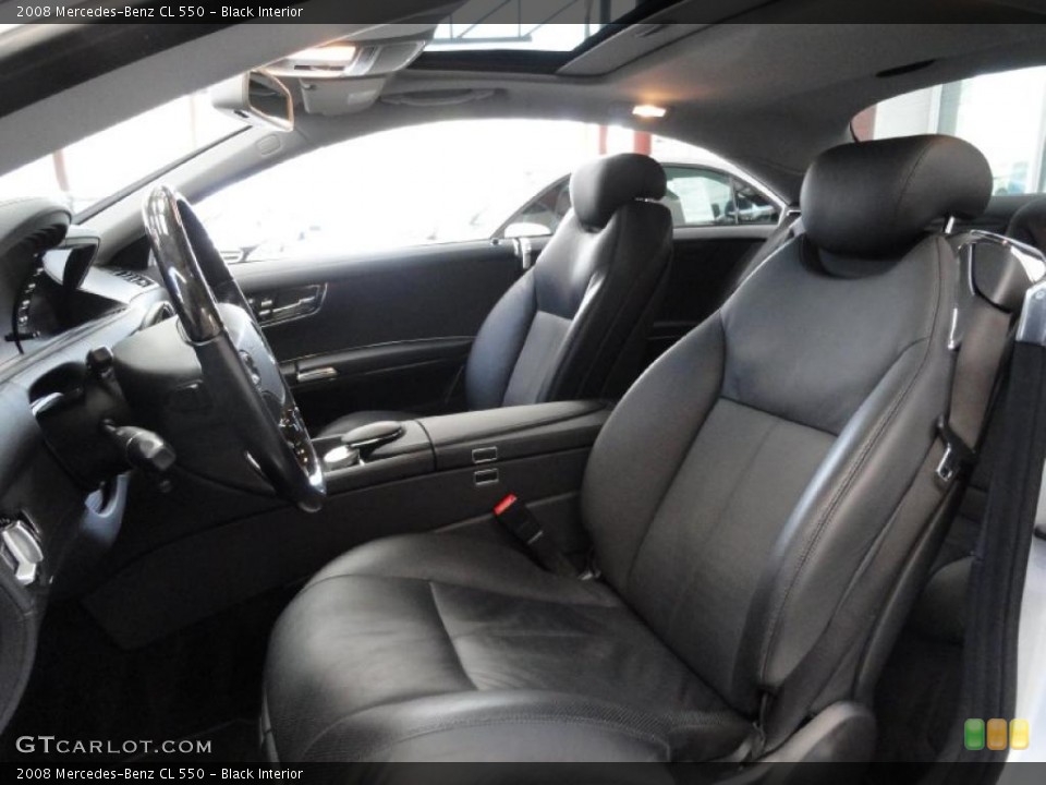 Black Interior Photo for the 2008 Mercedes-Benz CL 550 #47244692