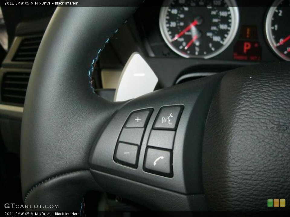 Black Interior Controls for the 2011 BMW X5 M M xDrive #47244779
