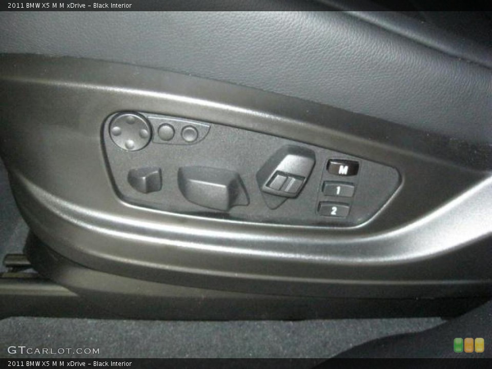 Black Interior Controls for the 2011 BMW X5 M M xDrive #47244803