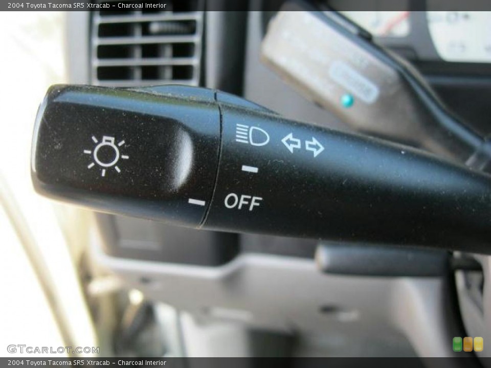 Charcoal Interior Controls for the 2004 Toyota Tacoma SR5 Xtracab #47245247