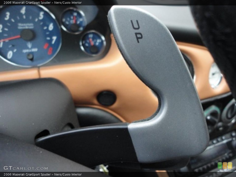Nero/Cuoio Interior Transmission for the 2006 Maserati GranSport Spyder #47245379