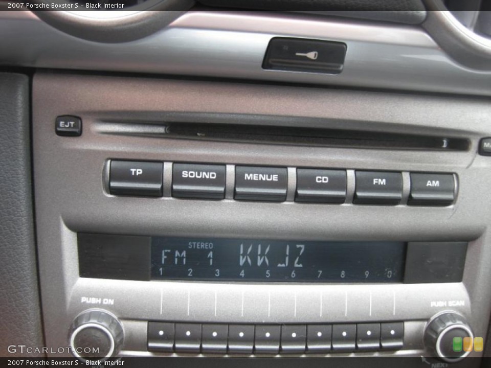 Black Interior Controls for the 2007 Porsche Boxster S #47245790