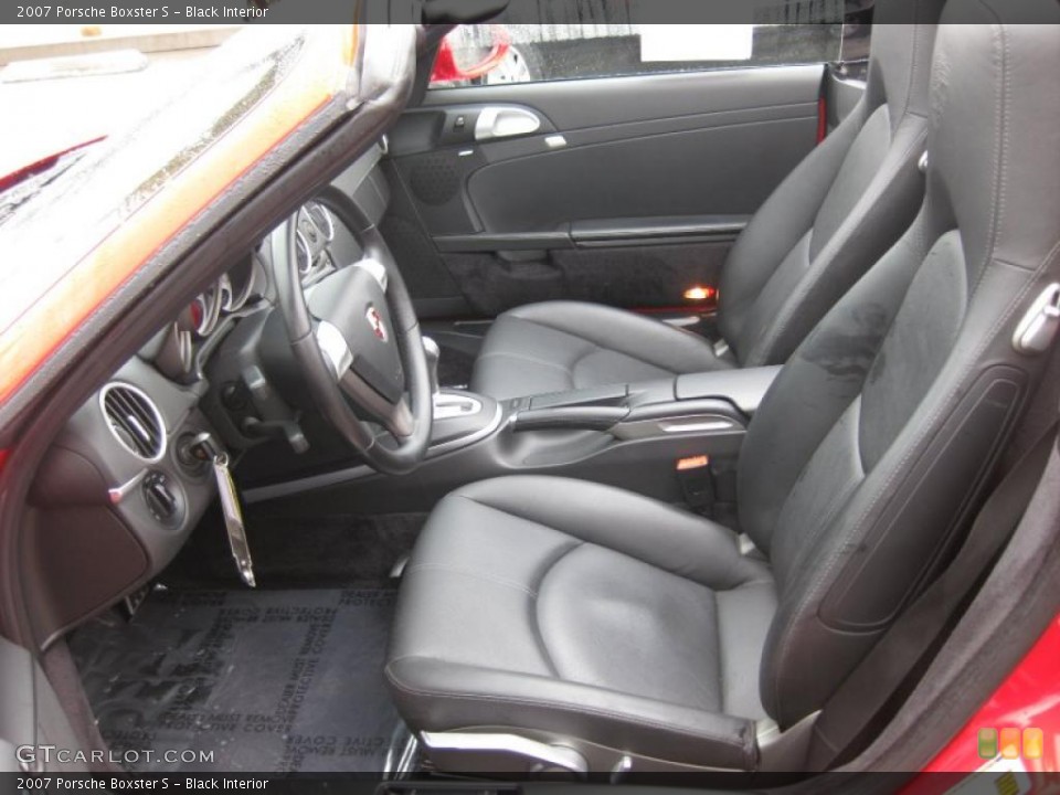 Black Interior Photo for the 2007 Porsche Boxster S #47245838