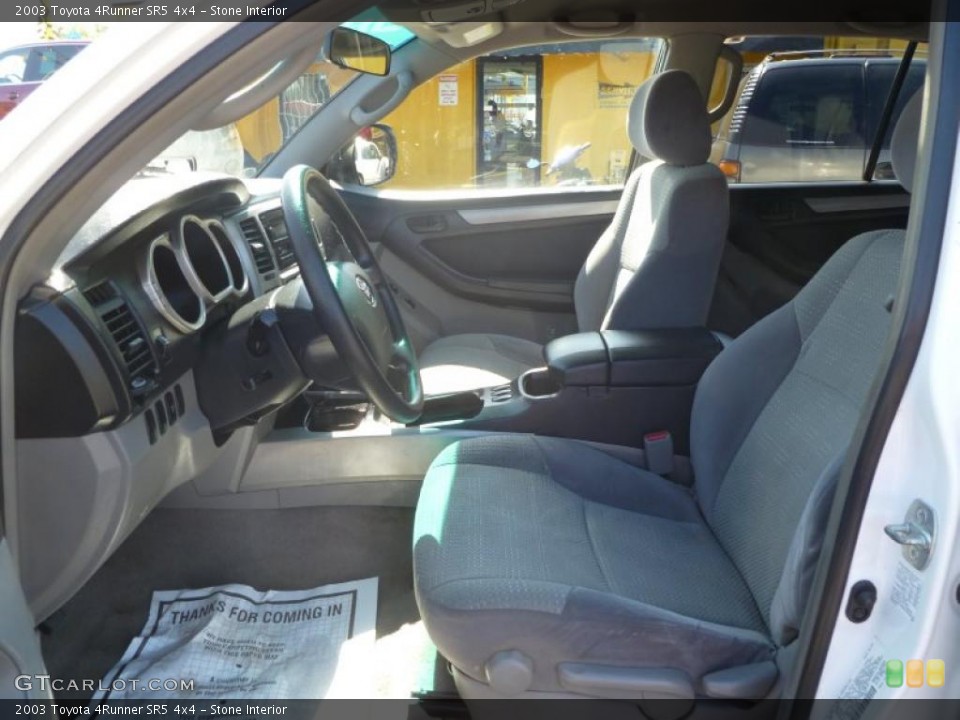 Stone Interior Photo for the 2003 Toyota 4Runner SR5 4x4 #47245856