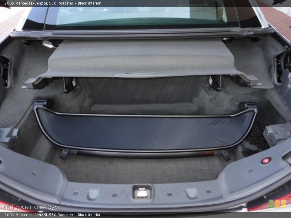 Black Interior Trunk for the 2009 Mercedes-Benz SL 550 Roadster #47246660