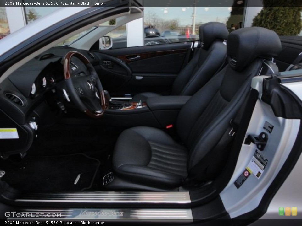 Black Interior Photo for the 2009 Mercedes-Benz SL 550 Roadster #47246735