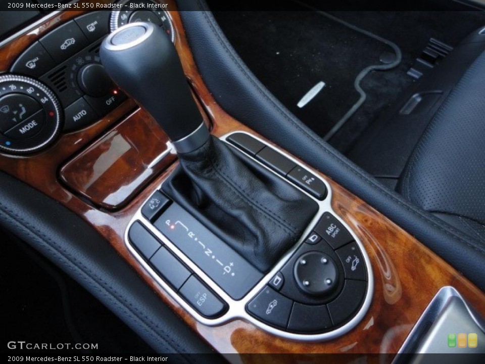 Black Interior Transmission for the 2009 Mercedes-Benz SL 550 Roadster #47246951