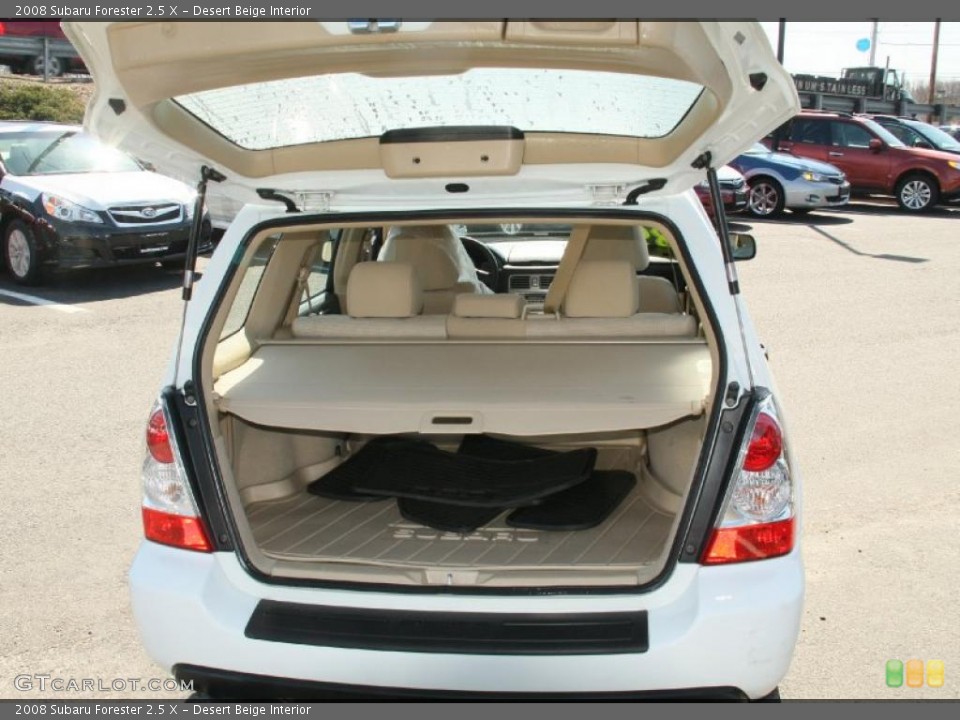 Desert Beige Interior Trunk for the 2008 Subaru Forester 2.5 X #47247116