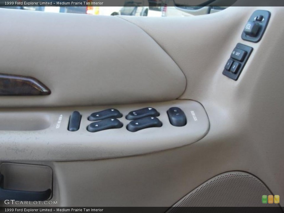 Medium Prairie Tan Interior Controls for the 1999 Ford Explorer Limited #47248415