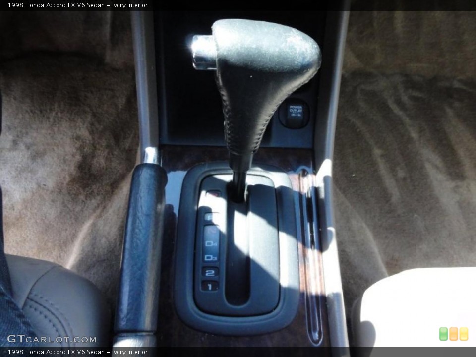 Ivory Interior Transmission for the 1998 Honda Accord EX V6 Sedan #47249516