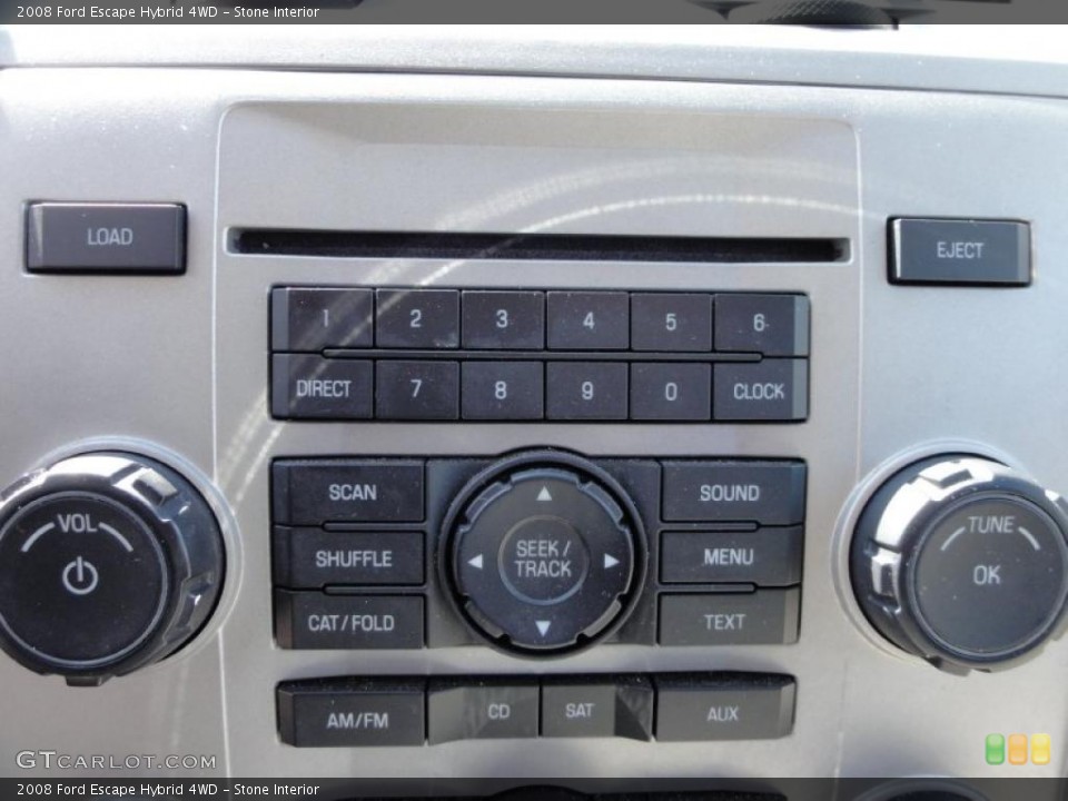 Stone Interior Controls for the 2008 Ford Escape Hybrid 4WD #47249798