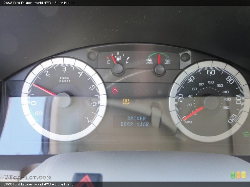 Stone Interior Gauges for the 2008 Ford Escape Hybrid 4WD #47249807
