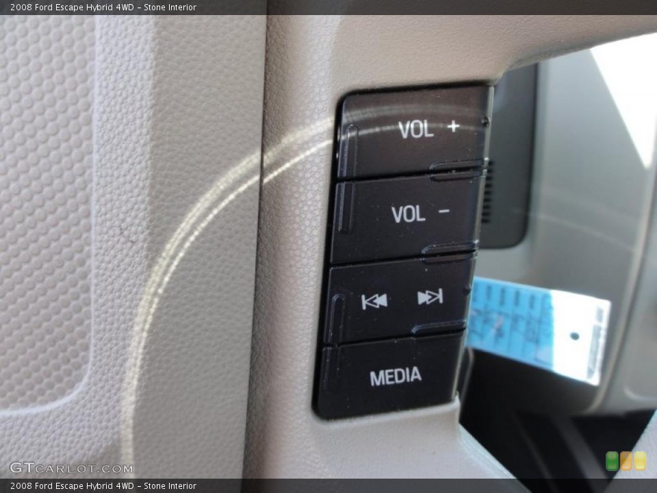 Stone Interior Controls for the 2008 Ford Escape Hybrid 4WD #47249813