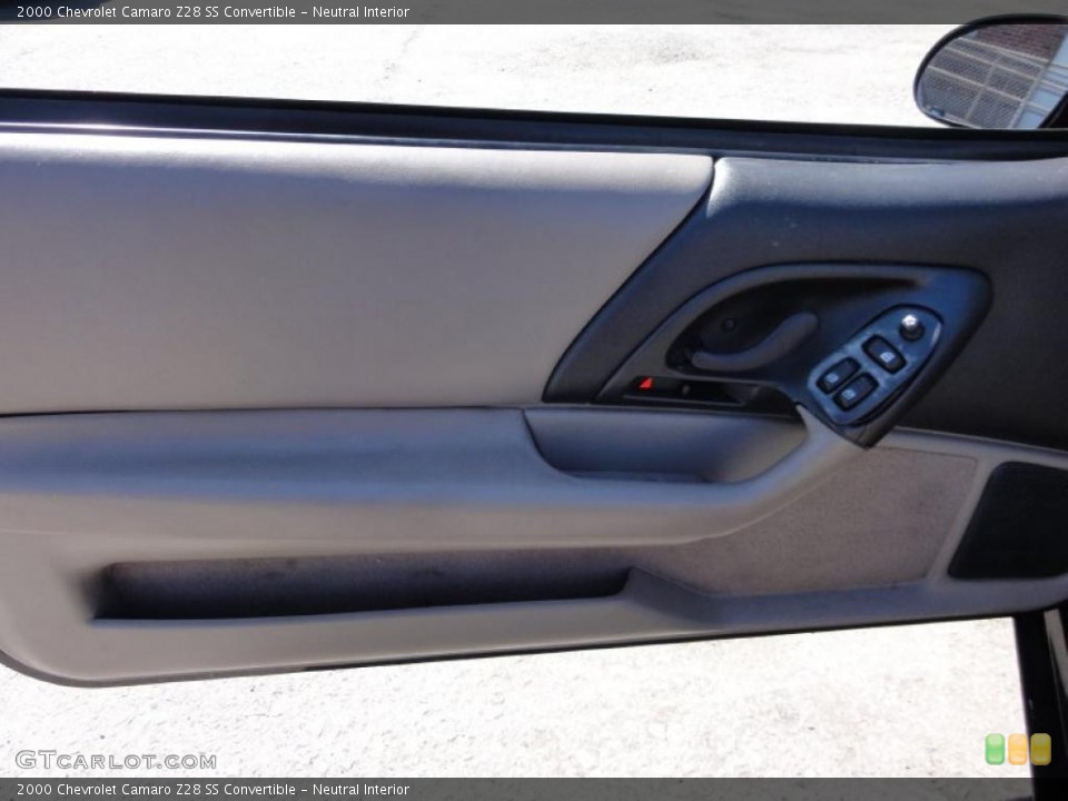 Neutral Interior Door Panel for the 2000 Chevrolet Camaro Z28 SS Convertible #47250614