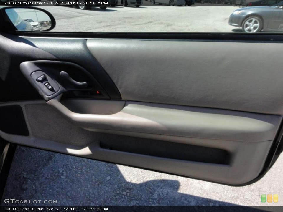 Neutral Interior Door Panel for the 2000 Chevrolet Camaro Z28 SS Convertible #47250635