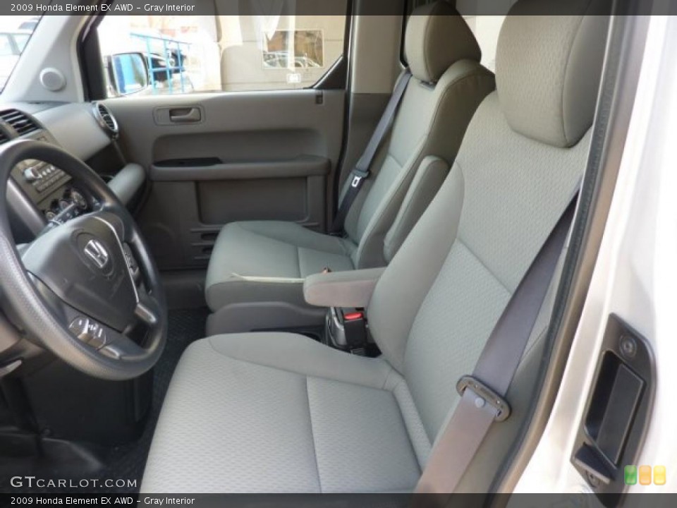 Gray Interior Photo for the 2009 Honda Element EX AWD #47252411