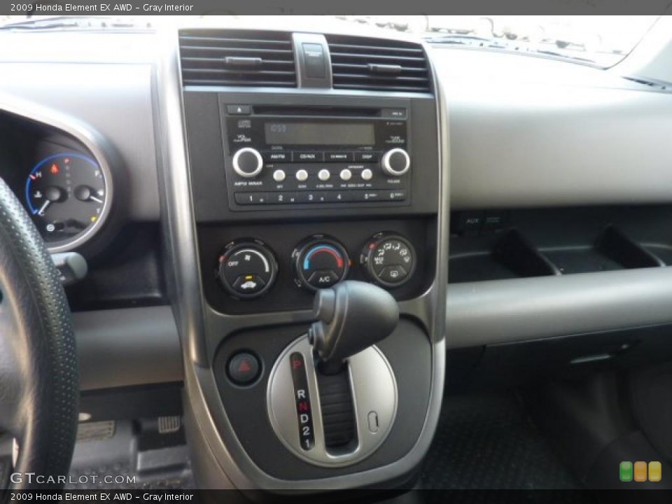Gray Interior Controls for the 2009 Honda Element EX AWD #47252441