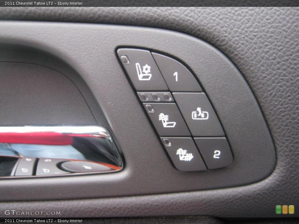 Ebony Interior Controls for the 2011 Chevrolet Tahoe LTZ #47252963