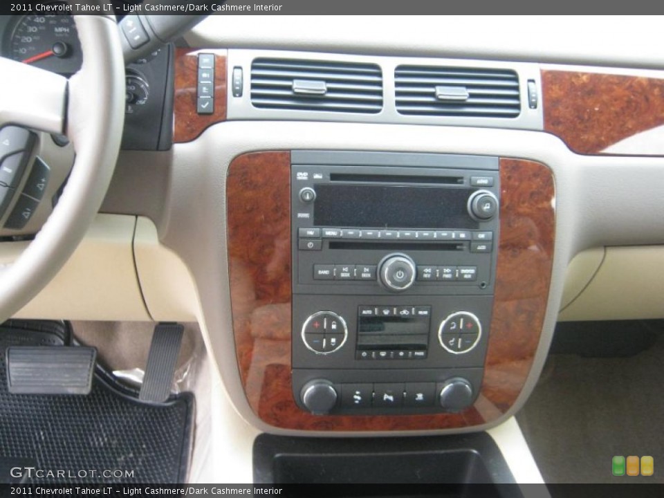 Light Cashmere/Dark Cashmere Interior Controls for the 2011 Chevrolet Tahoe LT #47253191