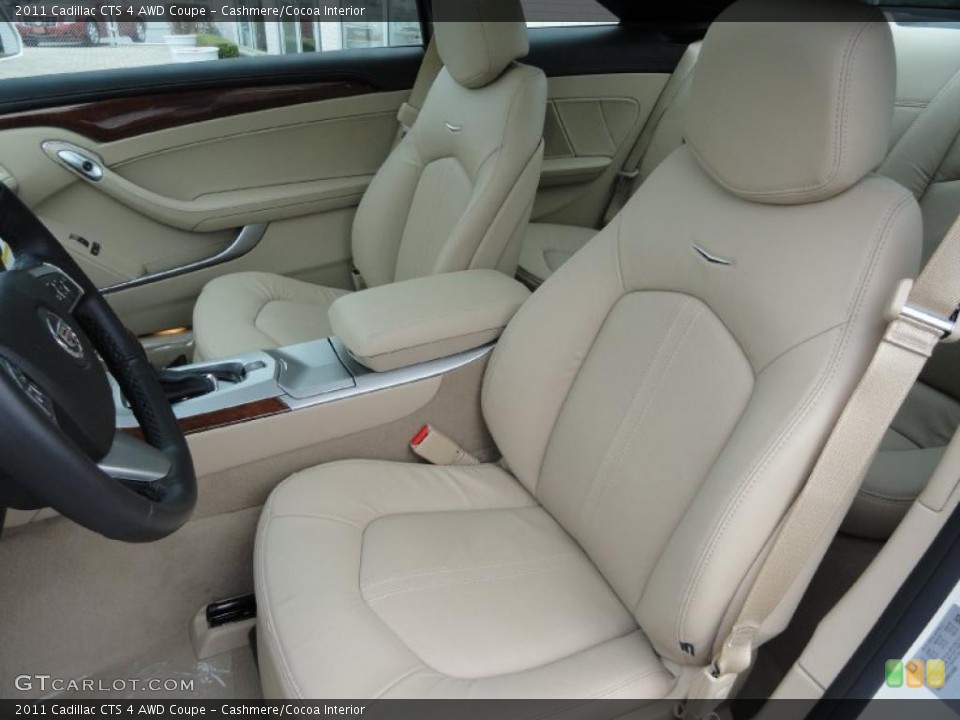 Cashmere/Cocoa Interior Photo for the 2011 Cadillac CTS 4 AWD Coupe #47253380