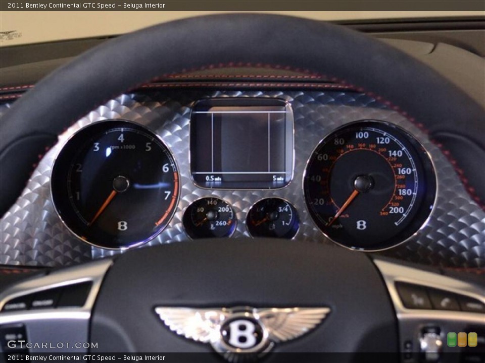Beluga Interior Gauges for the 2011 Bentley Continental GTC Speed #47253878