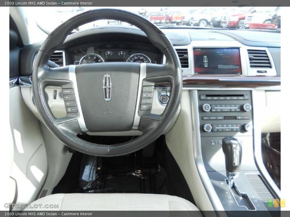 Cashmere Interior Dashboard for the 2009 Lincoln MKS AWD Sedan #47254367