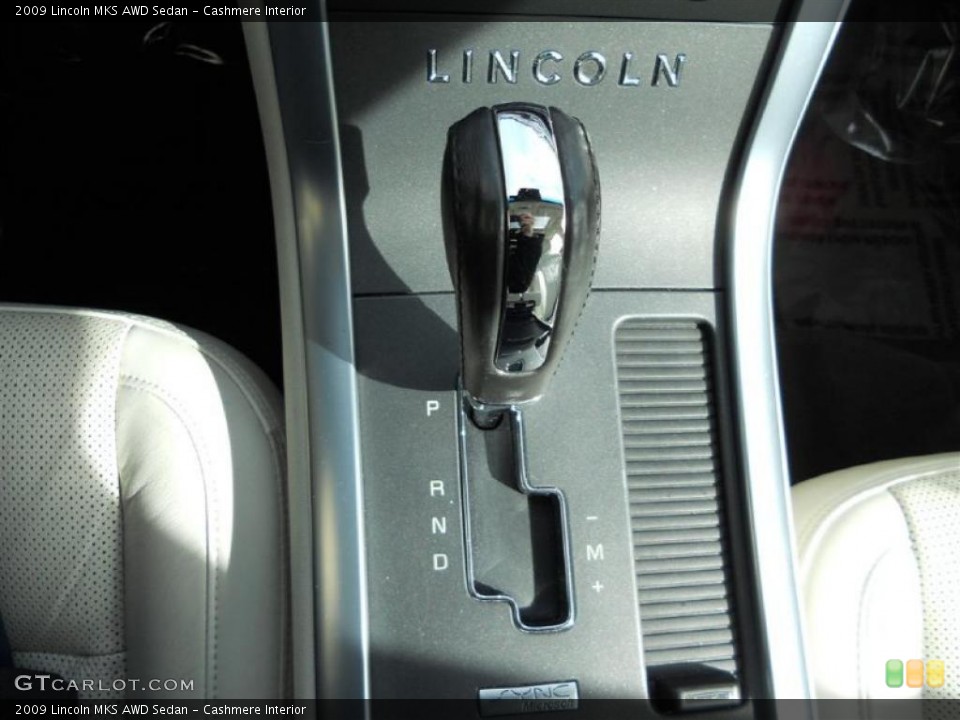 Cashmere Interior Transmission for the 2009 Lincoln MKS AWD Sedan #47254664