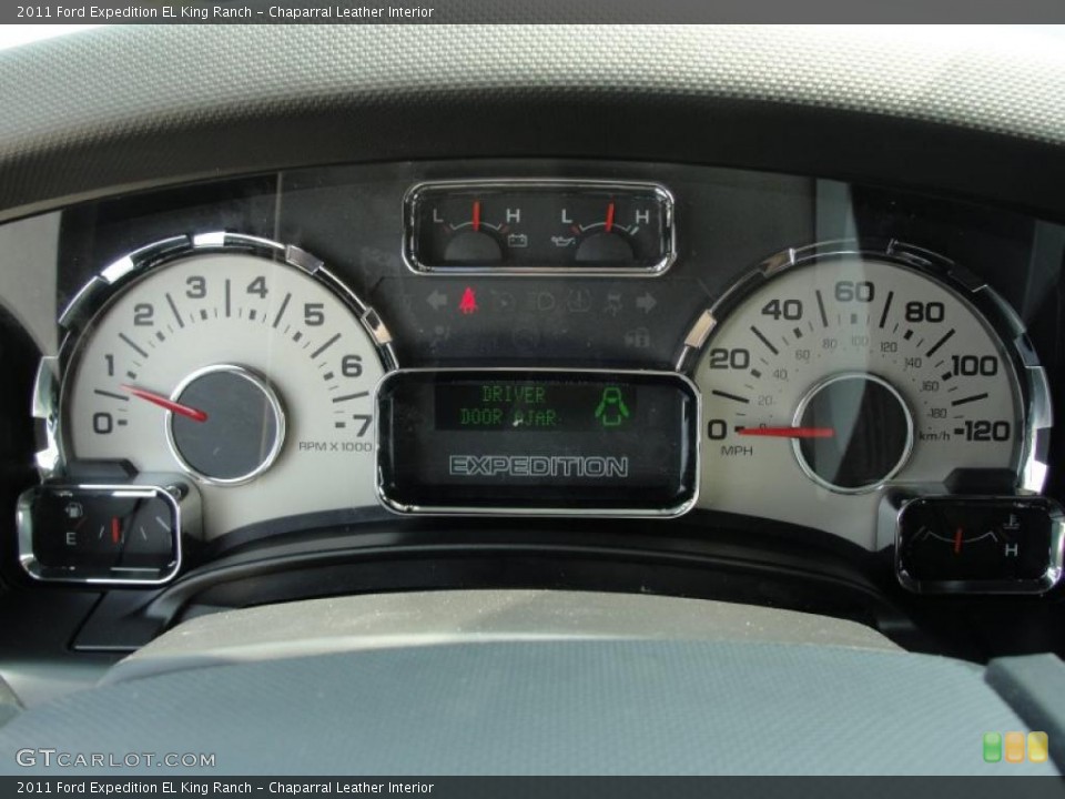 Chaparral Leather Interior Gauges for the 2011 Ford Expedition EL King Ranch #47254886