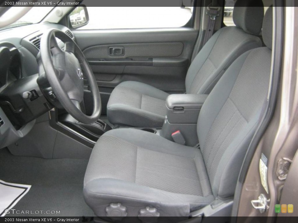 Gray Interior Photo for the 2003 Nissan Xterra XE V6 #47255354