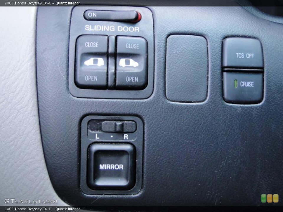 Quartz Interior Controls for the 2003 Honda Odyssey EX-L #47255744