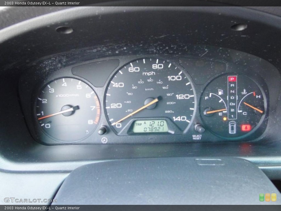 Quartz Interior Gauges for the 2003 Honda Odyssey EX-L #47255774