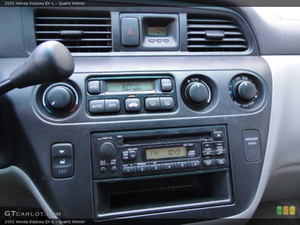 Quartz Interior Controls for the 2003 Honda Odyssey EX-L #47255822