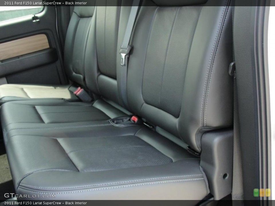 Black Interior Photo for the 2011 Ford F150 Lariat SuperCrew #47256593