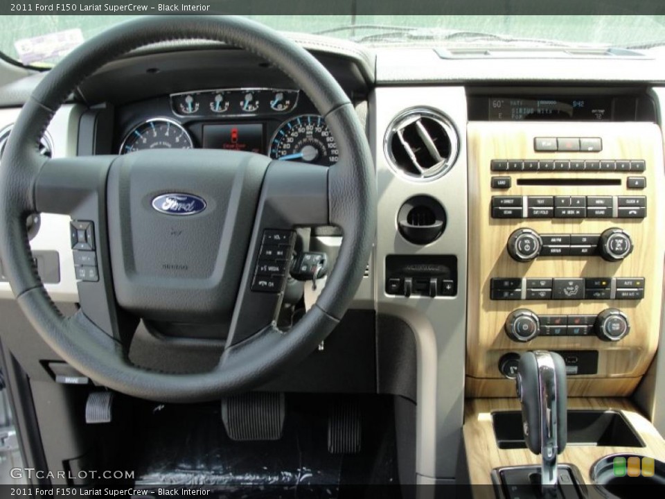 Black Interior Dashboard for the 2011 Ford F150 Lariat SuperCrew #47256671