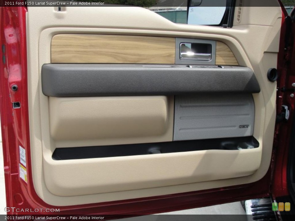 Pale Adobe Interior Door Panel for the 2011 Ford F150 Lariat SuperCrew #47257218