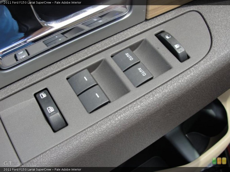Pale Adobe Interior Controls for the 2011 Ford F150 Lariat SuperCrew #47257235