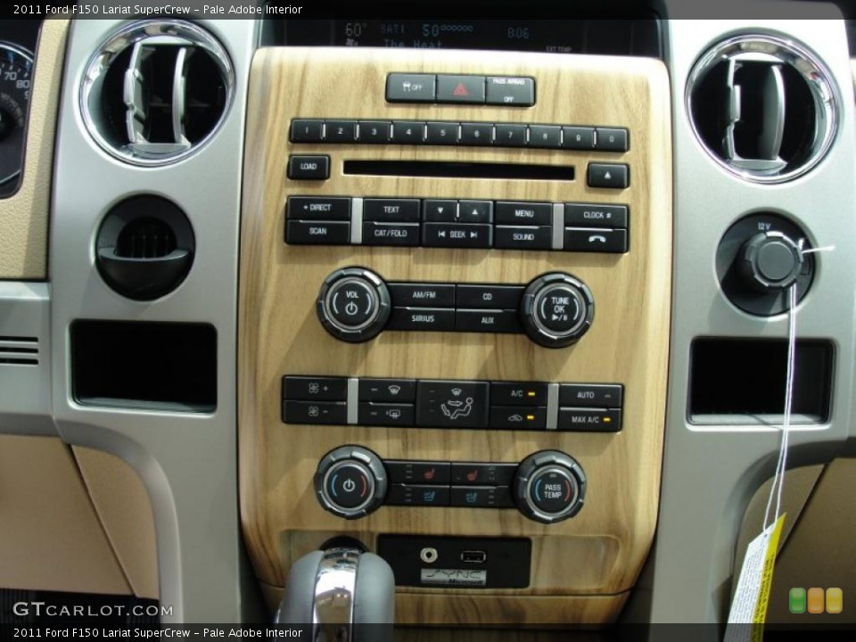 Pale Adobe Interior Controls for the 2011 Ford F150 Lariat SuperCrew #47257292