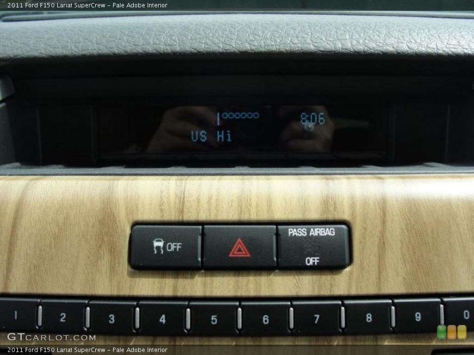 Pale Adobe Interior Controls for the 2011 Ford F150 Lariat SuperCrew #47257316