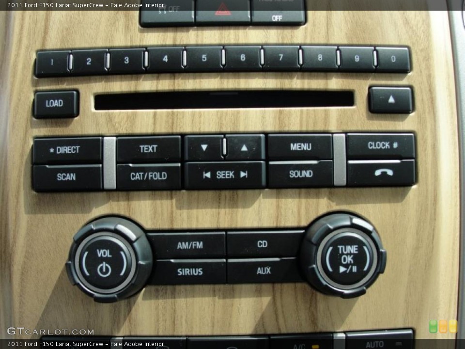 Pale Adobe Interior Controls for the 2011 Ford F150 Lariat SuperCrew #47257328